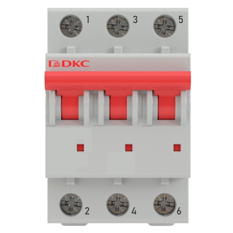 Автоматический выключатель DKC MD63-3C50-10 - фото 2