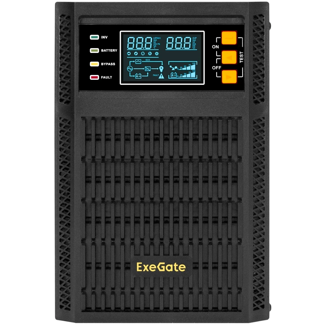 ИБП ExeGate PowerExpert TL-1000.LCD.AVR.2SH.USB.RS232.SNMP - EX296947RUS - фото 2