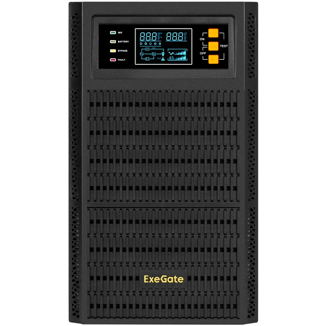 ИБП ExeGate PowerExpert TL-2000.72V.LCD.AVR.3SH.USB.RS232.SNMP - EX297170RUS - фото 2