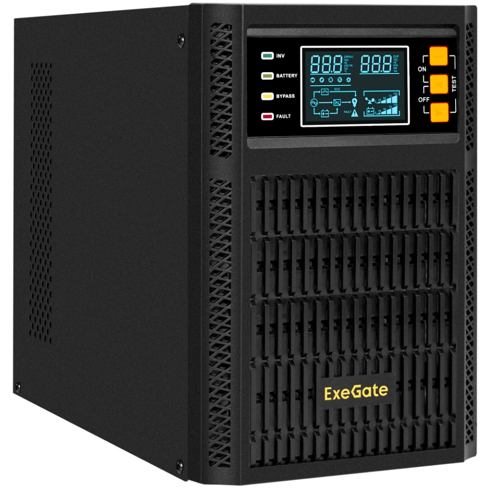 ИБП ExeGate PowerExpert TL-2000.LCD.AVR.3SH.USB.RS232.SNMP