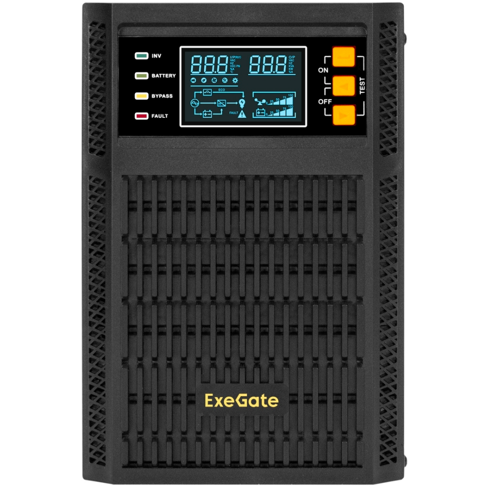 ИБП ExeGate PowerExpert TL-2000.LCD.AVR.3SH.USB.RS232.SNMP - EX296948RUS - фото 2