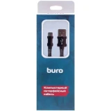 Кабель USB A (M) - microUSB B (M), 1м, Buro BHP RET MICUSB-BR Black