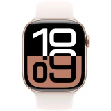 Умные часы Apple Watch Series 10 46mm Rose Gold Aluminum Case with Light Blush Sport Band M/L (MWWU3LW/A)