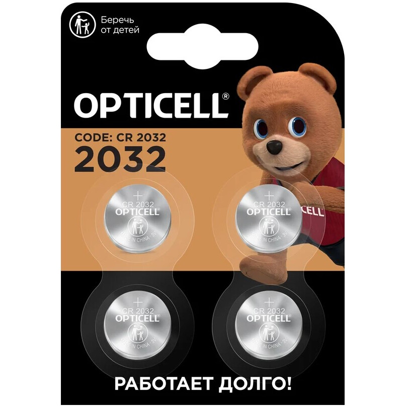 Батарейка Opticell Specialty (CR2032, 4 шт.)