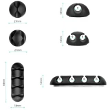 Держатель для кабелей Onkron CM-1 Black