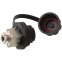 Розетка RJ-45 NIKOMAX NMC-KJSE2-IS-BK