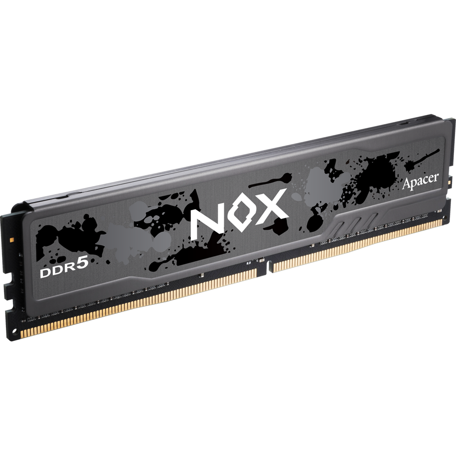 Оперативная память 16Gb DDR5 6400MHz Apacer NOX Black (AH5U16G64C552MBAA-1)