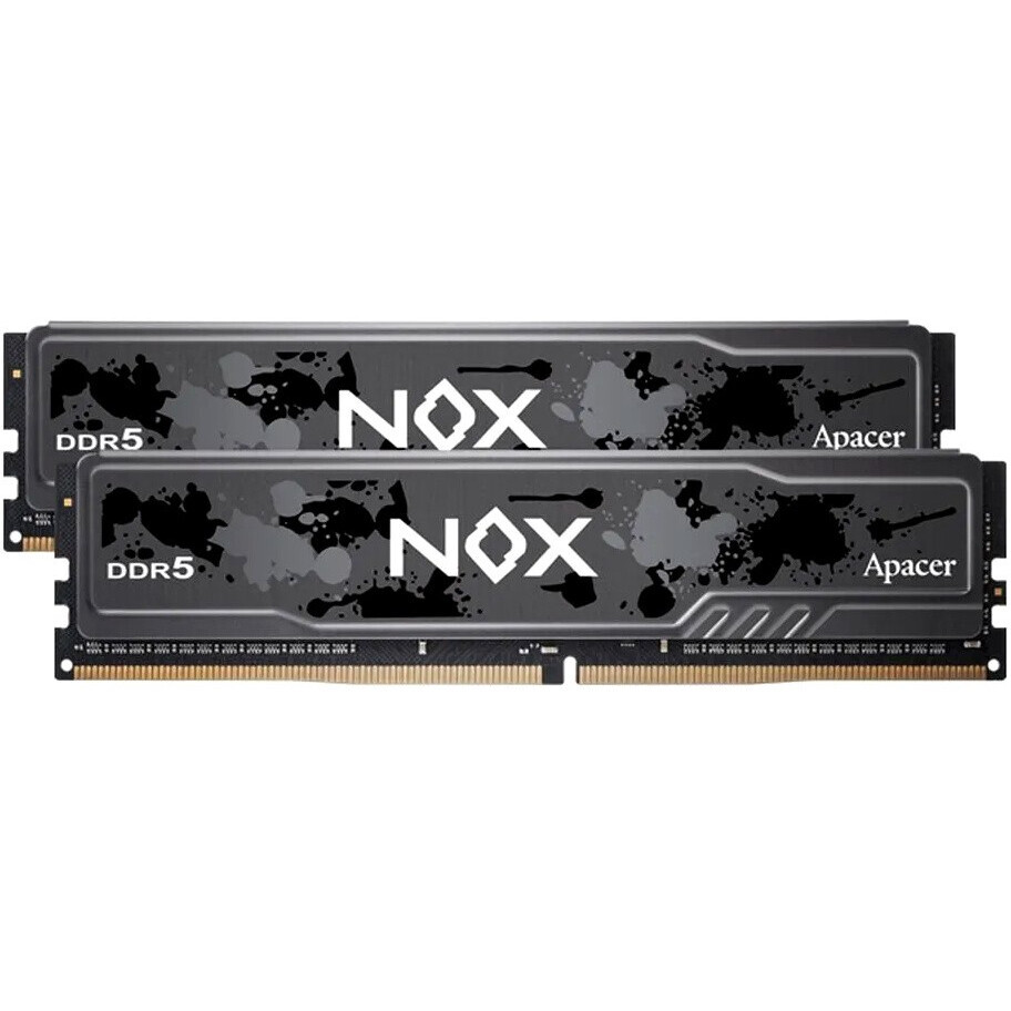 Оперативная память 32GB DDR5 5200MHz Apacer NOX (AH5U32G52C522MBAA-2) (2x16GB KIT)