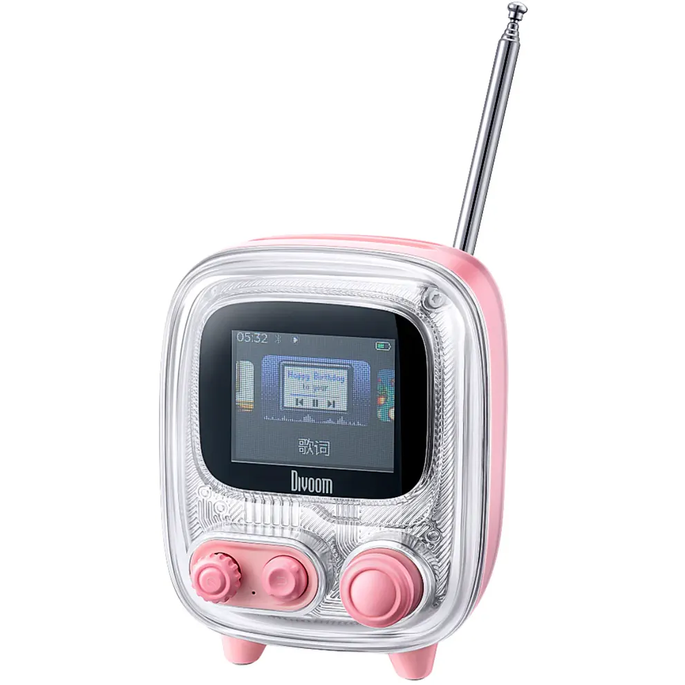 Портативная акустика Divoom Tiivoo 2 Pink - 90100058242 - фото 3