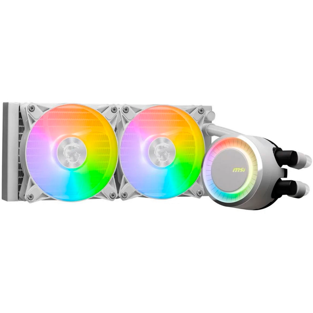 Система жидкостного охлаждения MSI MAG CORELIQUID E240 WHITE - 306-7ZW5E27-C24 - фото 3