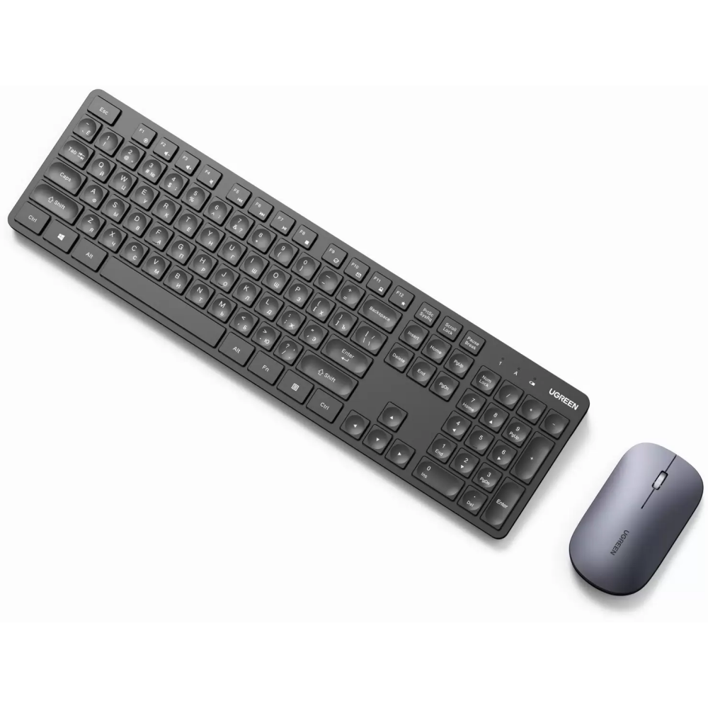 Клавиатура + мышь UGREEN MK004 Black