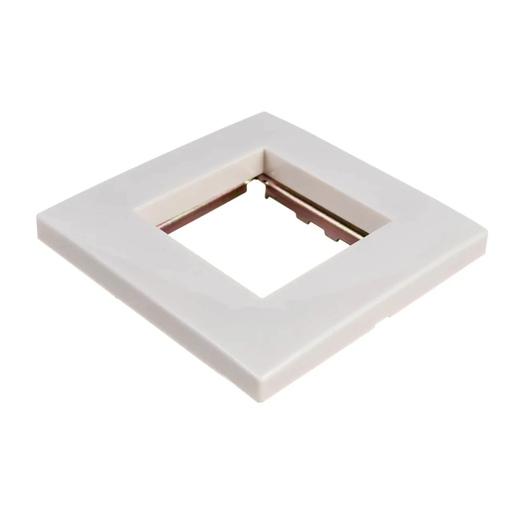 Рамка Lanmaster LAN-FRS45x45/1-WH - фото 2