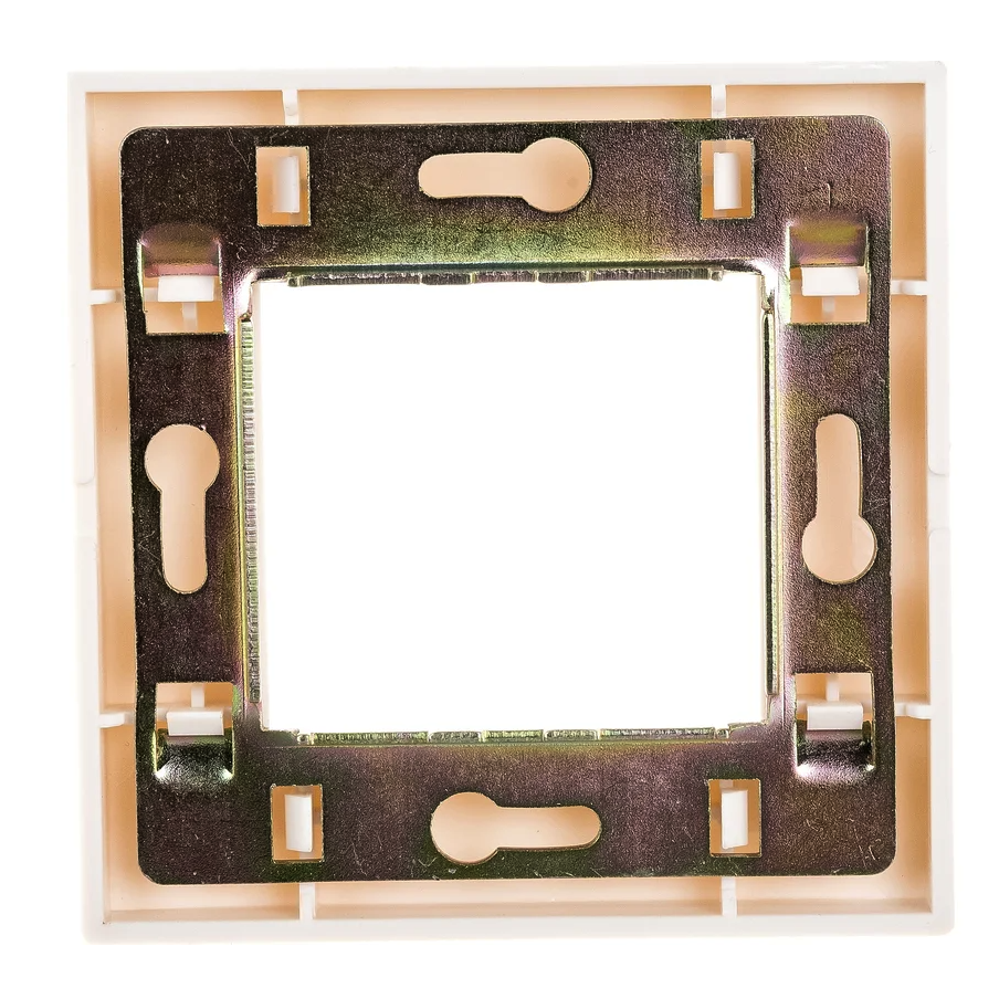 Рамка Lanmaster LAN-FRS45x45/1-WH - фото 3