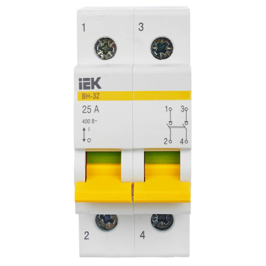 Выключатель нагрузки IEK KARAT MNV10-2-025 - фото 2