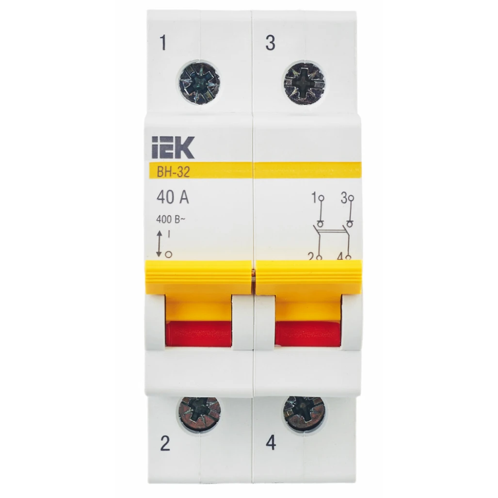 Выключатель нагрузки IEK KARAT MNV10-2-040 - фото 2