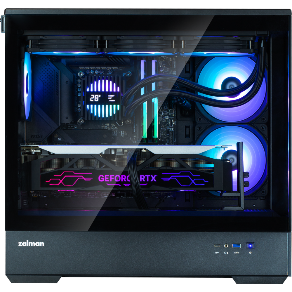 Корпус Zalman P30 V2 Black - фото 9