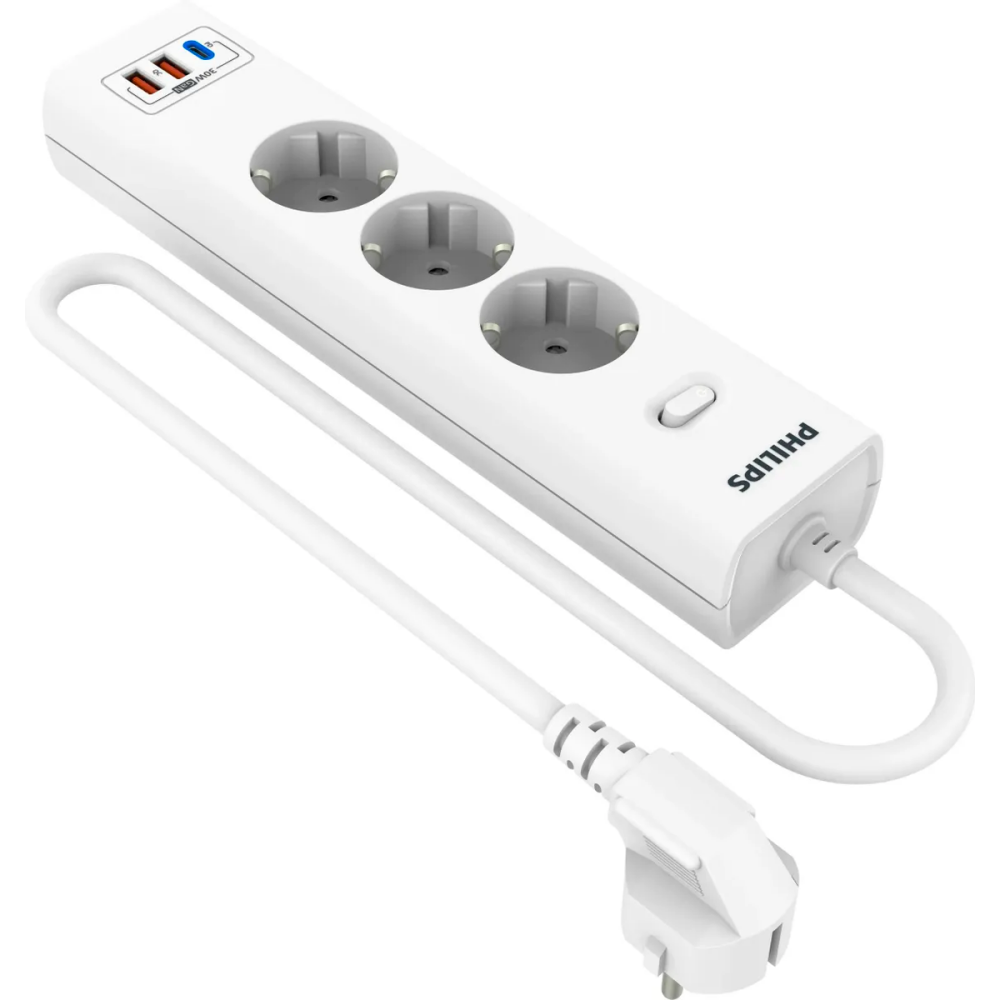 Сетевой фильтр Philips CHP8236WB 3м