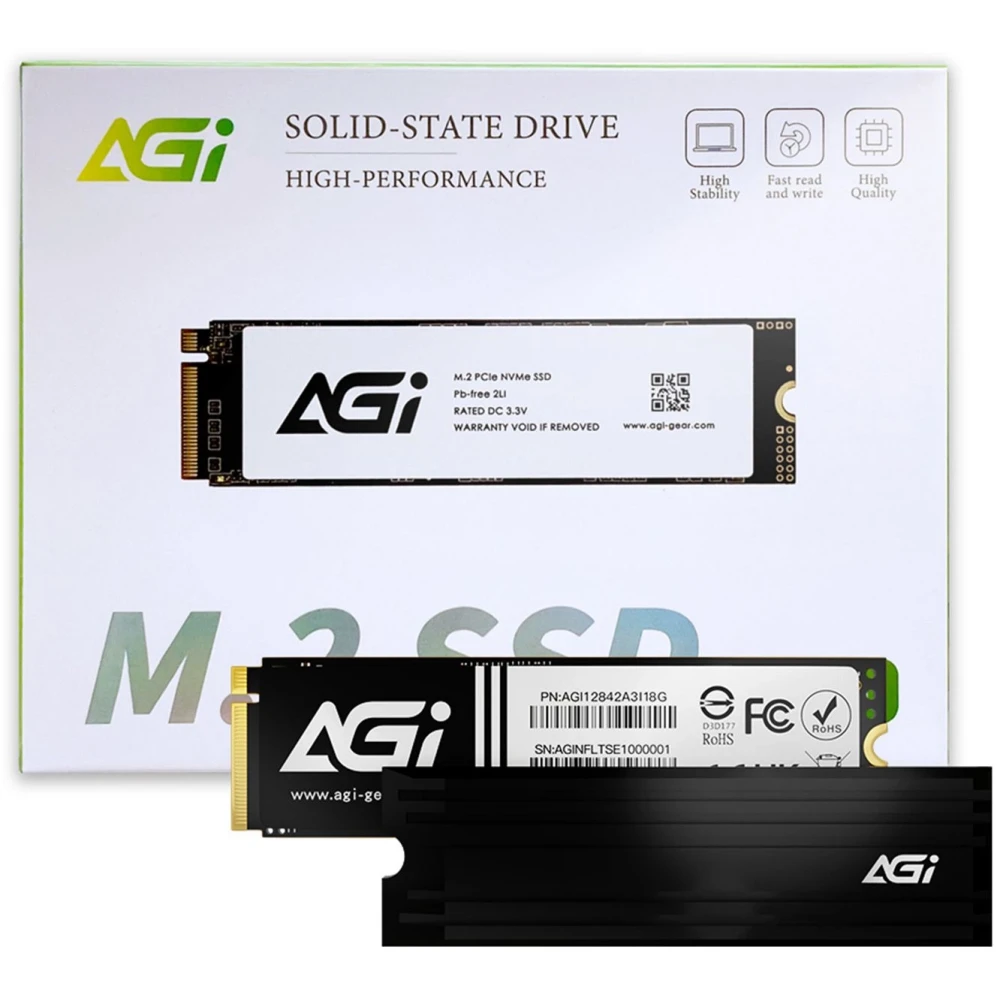 Накопитель SSD 2Tb AGI AI828 (AGI2T0G44AI828) - фото 2