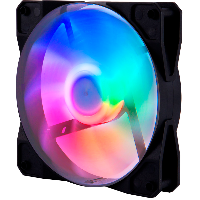 Вентилятор для корпуса 1STPLAYER G6 Black FRGB OEM - G6-BK-3P - фото 4