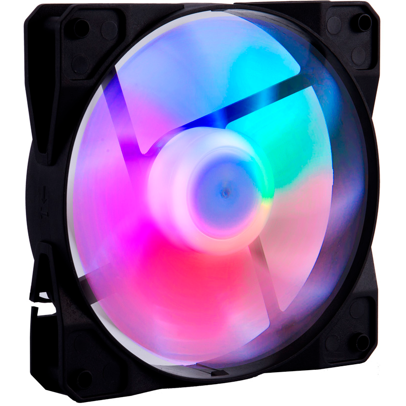 Вентилятор для корпуса 1STPLAYER G6 Black FRGB OEM - G6-BK-3P - фото 5