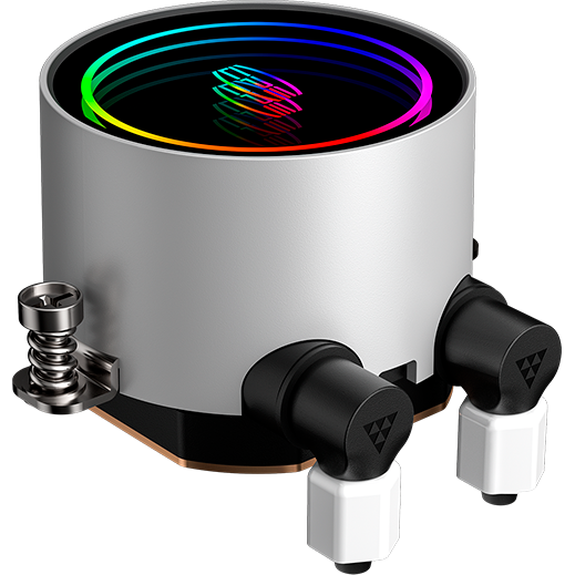 Система жидкостного охлаждения PCcooler DA360 ARGB White - DA360 ARGB WH - фото 2