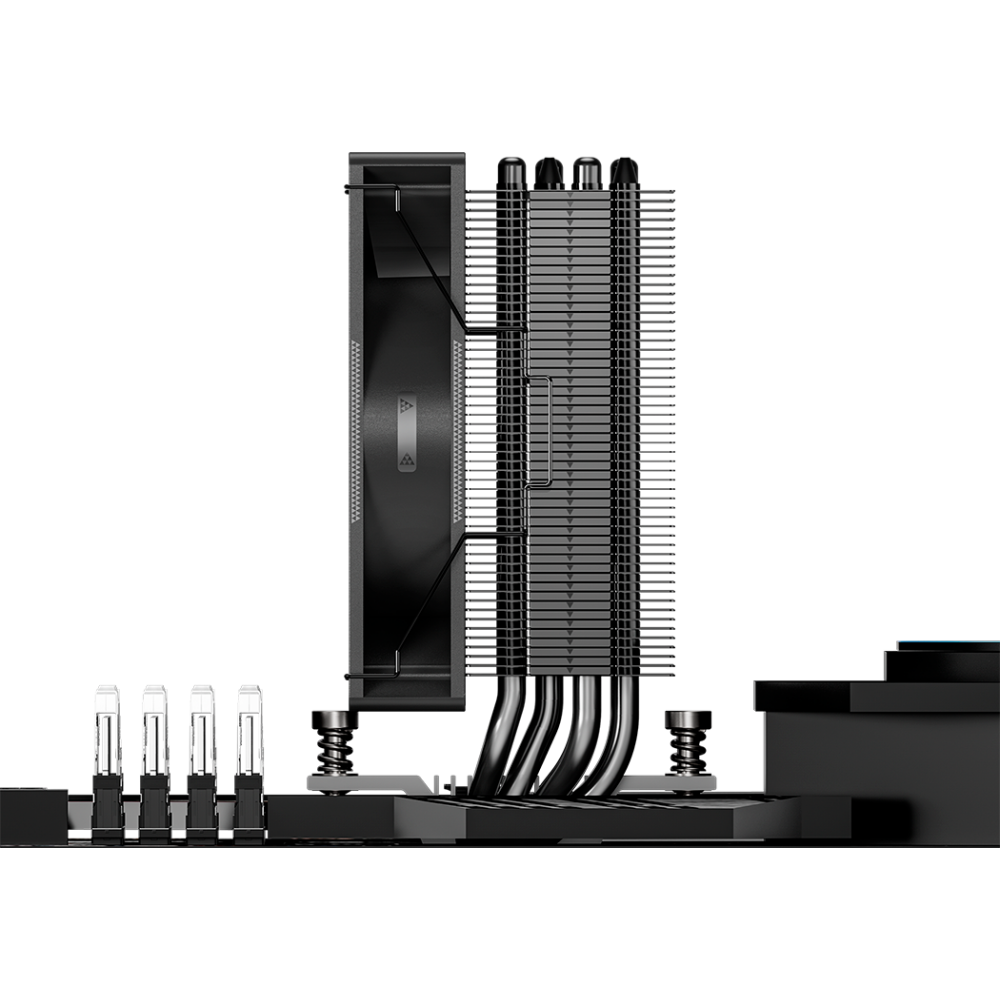 Кулер PCcooler RT400 Black - RT400-BKNWXX-GL - фото 8