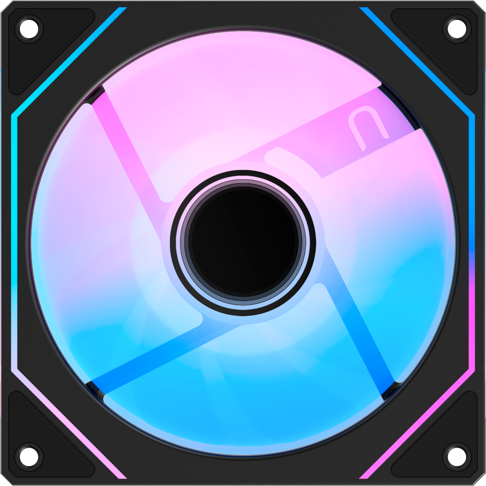 Вентилятор для корпуса Ocypus Gamma F12 BK ARGB REVERSE BLADE