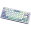 Клавиатура AULA F75 Purple-Beige-Green (Grey Switches) - фото 6