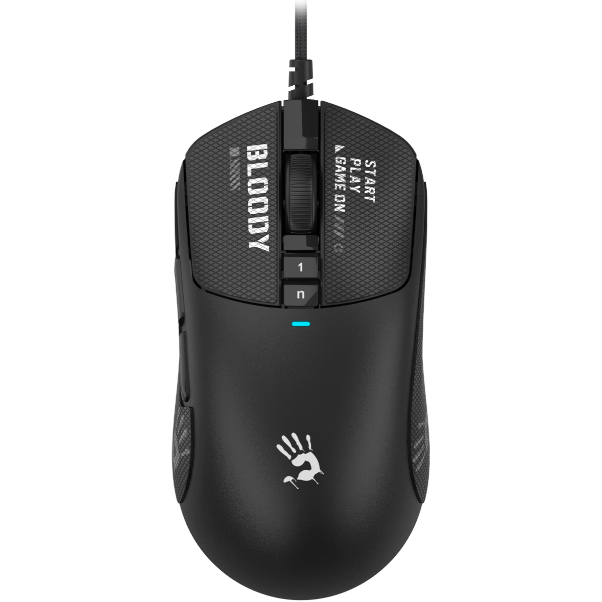 Мышь Bloody W72 Ultra Black - фото 2