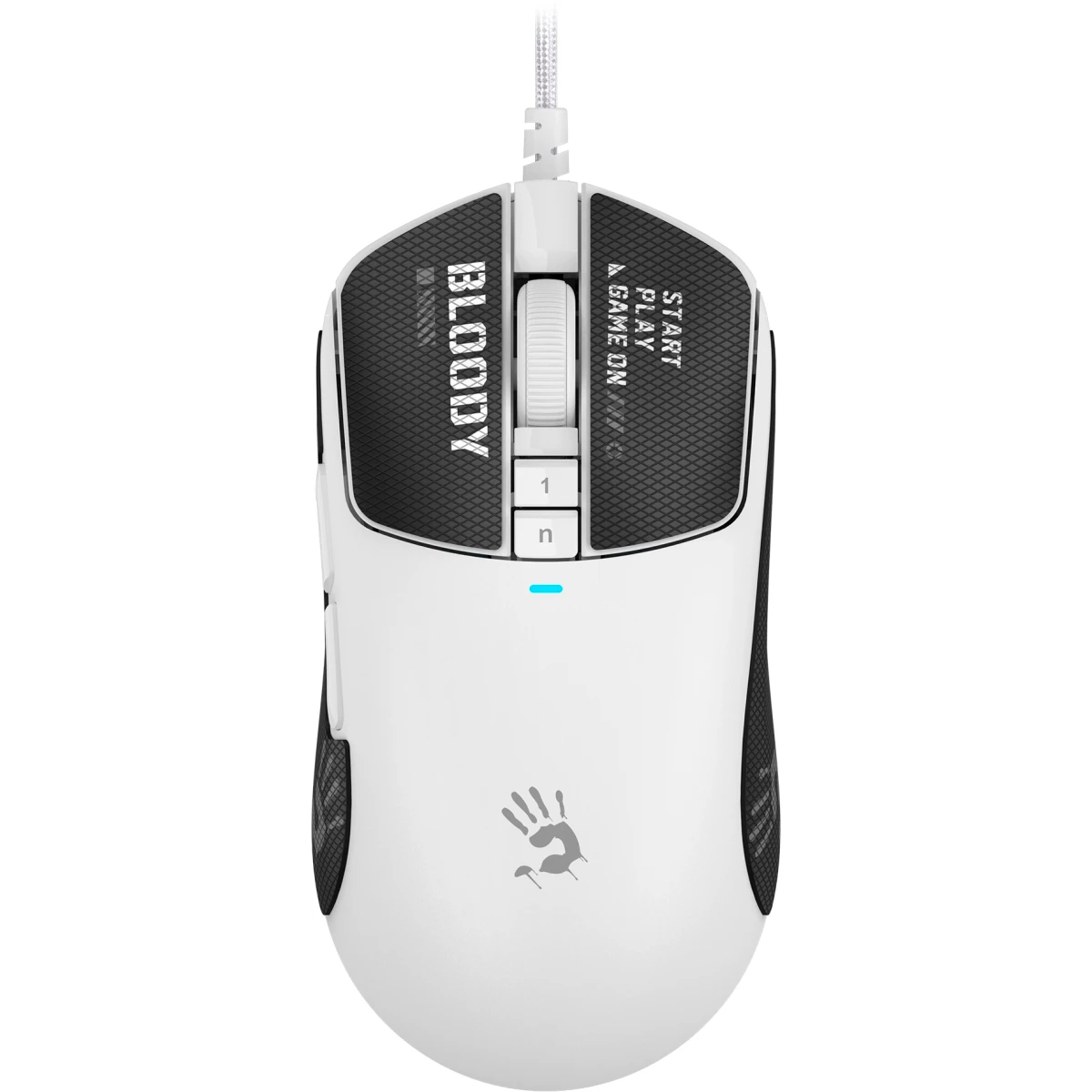 Мышь Bloody W72 Ultra White - фото 2