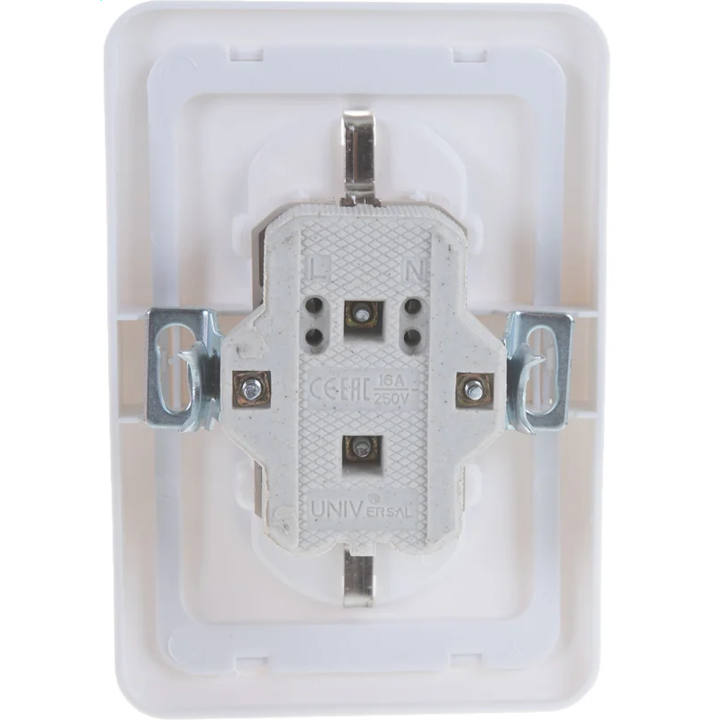Электрическая розетка UNIVersal Валери В0128 - фото 2