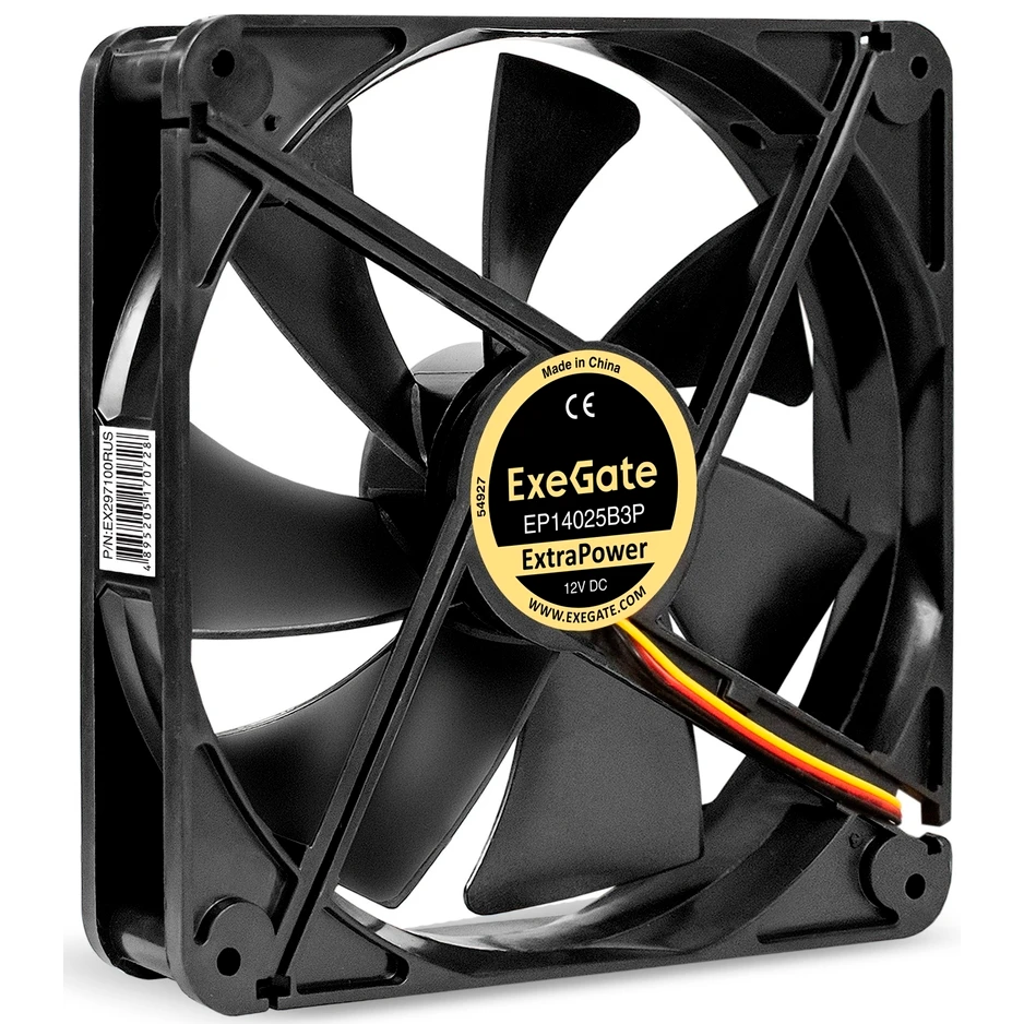 Вентилятор для корпуса ExeGate EP14025B3P - EX297100RUS - фото 2
