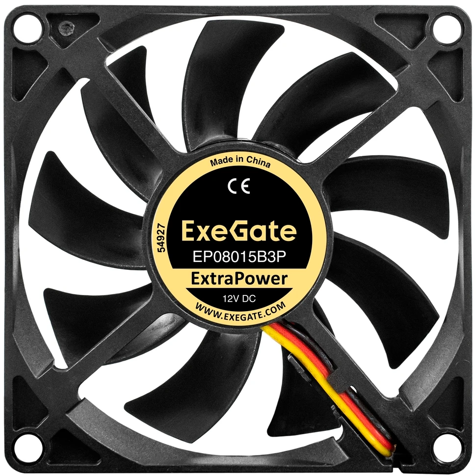 Вентилятор для корпуса ExeGate EP08015B3P - EX295238RUS - фото 2