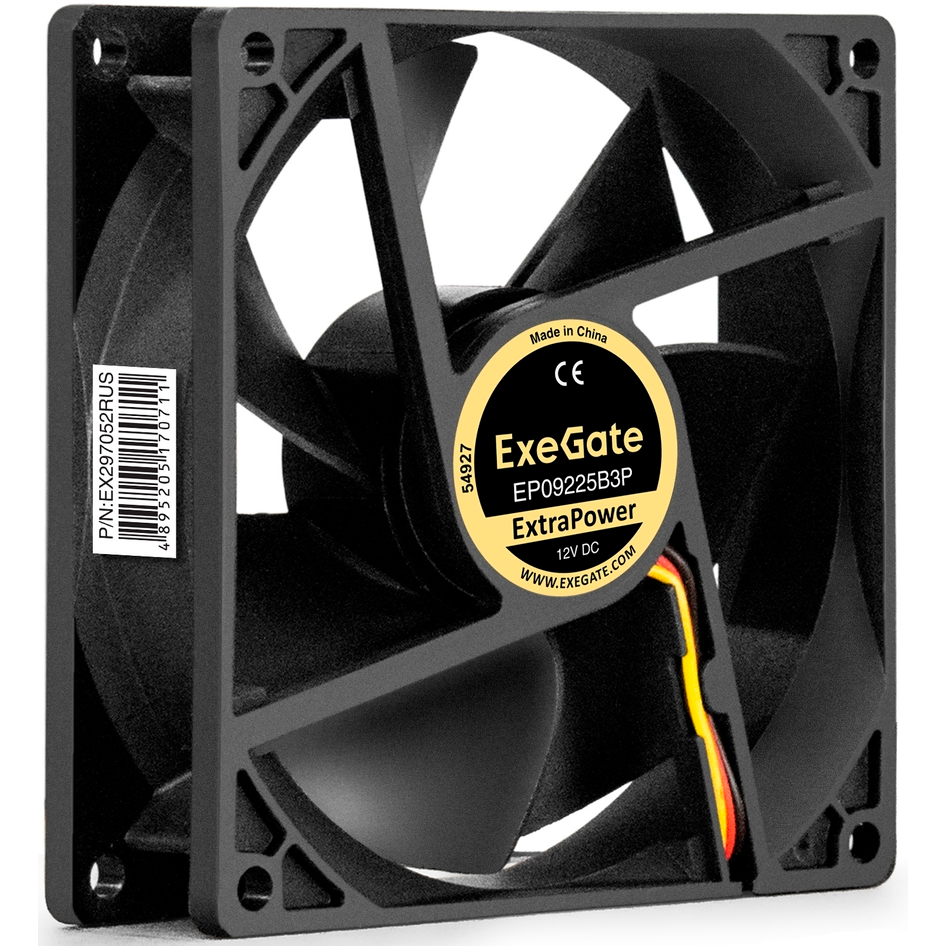 Вентилятор для корпуса ExeGate EP09225B3P - EX297052RUS - фото 3