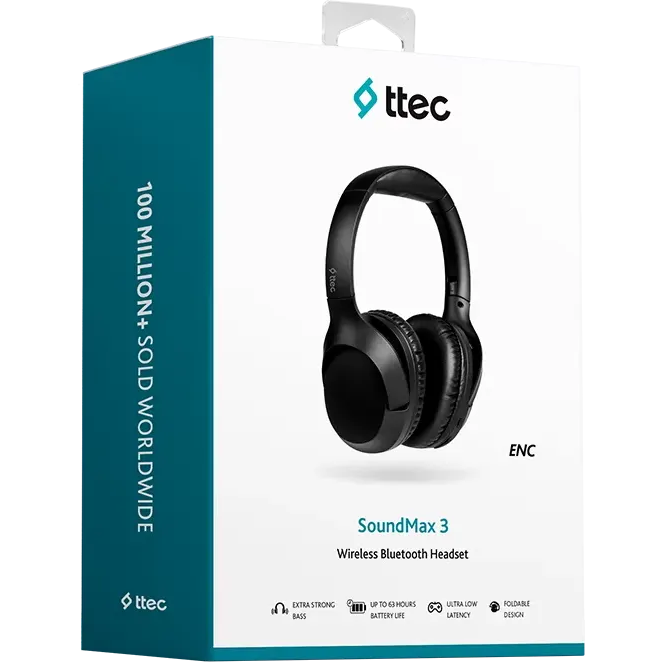 Гарнитура ttec SoundMax 3 Black - 2KM150S - фото 7
