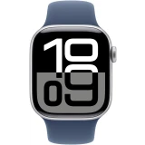 Умные часы Apple Watch SE 2 40mm Silver Aluminum Case with Denim Sport Band S/M (MXEC3LL/A)