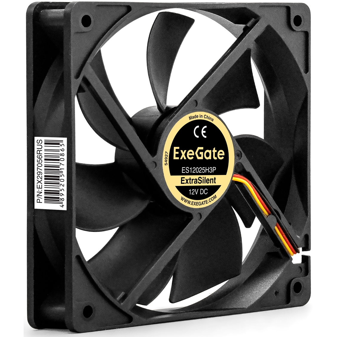 Вентилятор для корпуса ExeGate ES12025H3P - EX297056RUS - фото 3