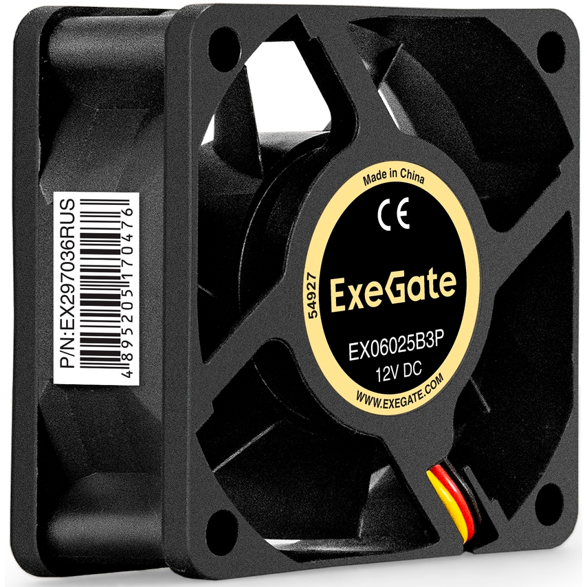 Вентилятор для корпуса ExeGate EX06025B3P - EX297036RUS - фото 3