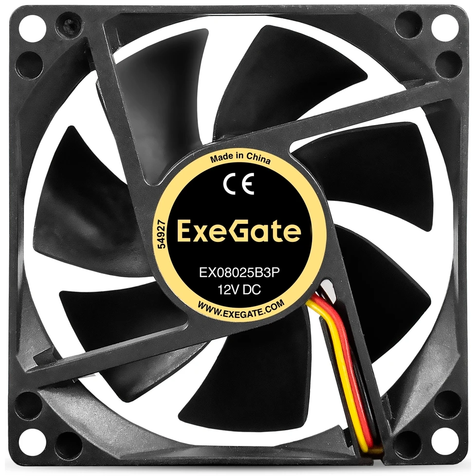 Вентилятор для корпуса ExeGate EX08025B3P - EX297048RUS - фото 2