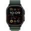 Умные часы Apple Watch Ultra 2 49mm Black Titanium Case with Dark Green Alpine Loop Medium (MX4R3LW/A) - фото 2