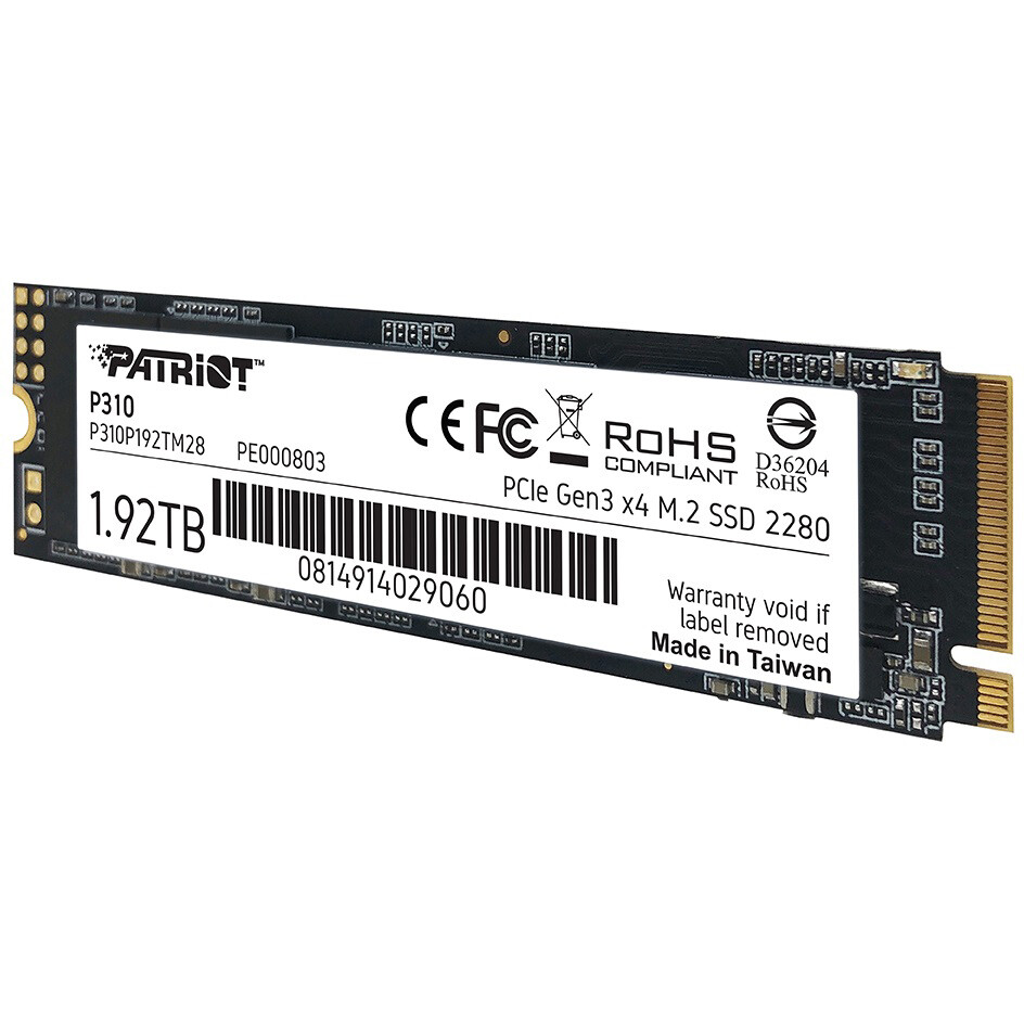 Накопитель SSD 1.92Tb Patriot P310 (P310P192TM28) - фото 3