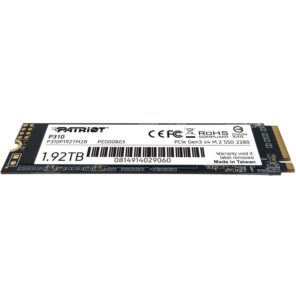 Накопитель SSD 1.92Tb Patriot P310 (P310P192TM28) - фото 4
