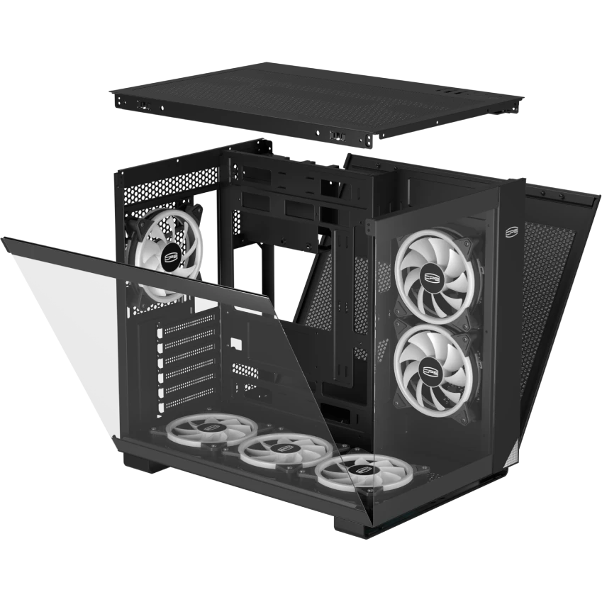 Корпус PCcooler C3 T500 BK - C3-T500BKD0-GL - фото 3