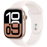 Умные часы Apple Watch Series 10 46mm Rose Gold Aluminum Case with Light Blush Sport Band M/L (MWWU3) (MWWU3ZP/A)