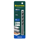 Сверло KRAFTOOL 29651-7.5