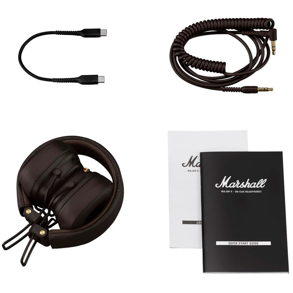 Гарнитура Marshall Major V Brown - MAJOR V BROWN - фото 3
