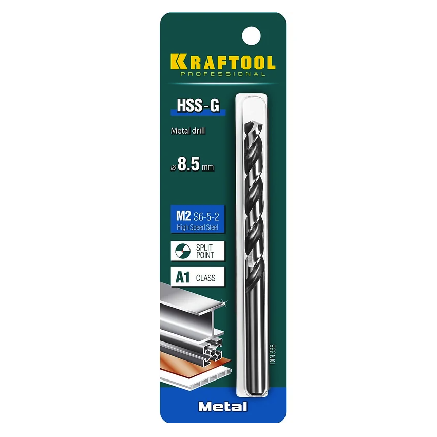 Сверло KRAFTOOL 29651-8.5 - фото 3