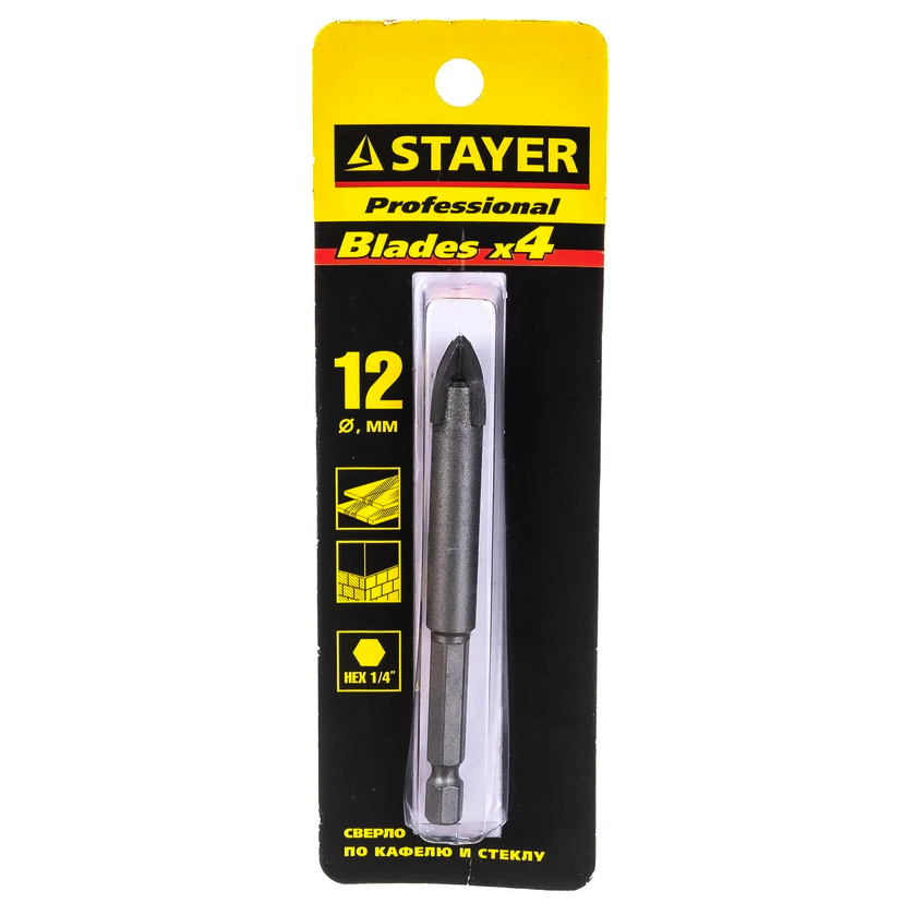 Сверло STAYER 2985-12_Z01 - фото 3
