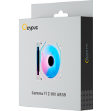 Вентилятор для корпуса Ocypus Gamma F12 White ARGB (3 шт.) (Delta-F12-WH3AM00X-GL)