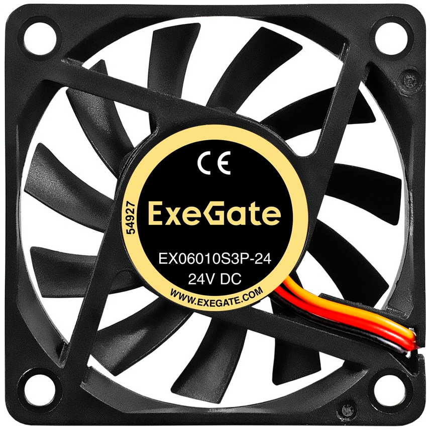 Вентилятор для корпуса ExeGate EX06010S3P-24 - EX297073RUS - фото 2